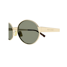 Gafa SAINT LAURENT modelo 692 dorada.