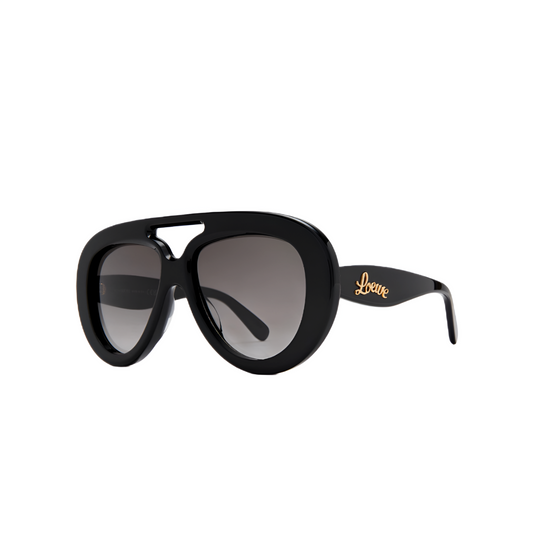 Gafa LOEWE modelo Round Spoiler Aviator Black.