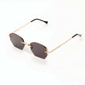 Gafas Kyme Ezra dorada.