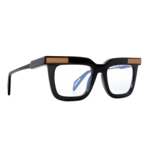 Gafas Siens 129  negro y cobre.